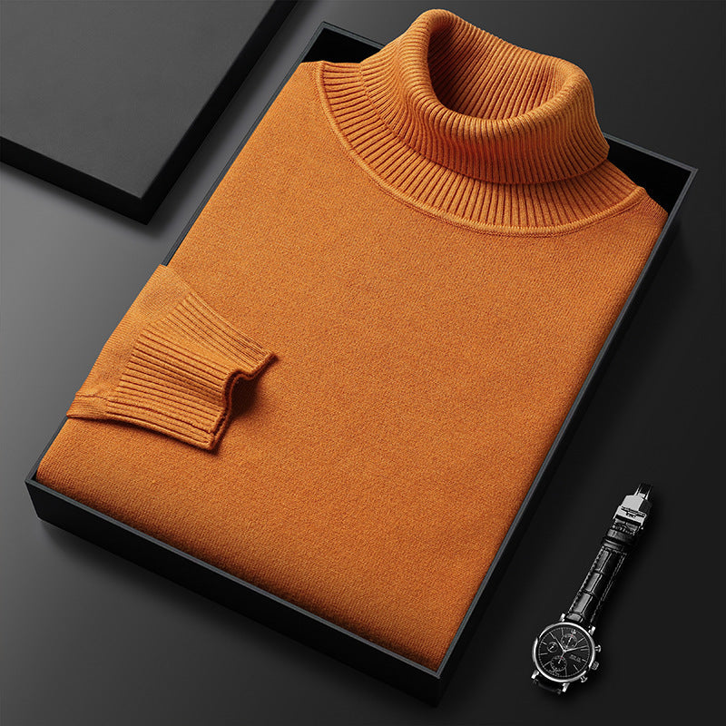 Men’s Warm Turtleneck Sweater | Knit