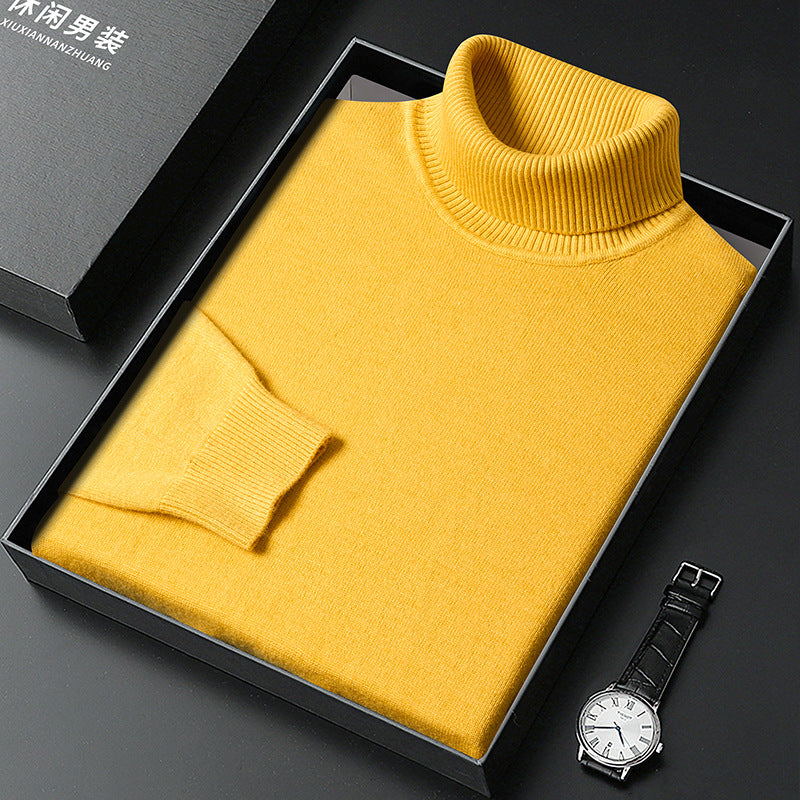 Men’s Warm Turtleneck Sweater | Knit