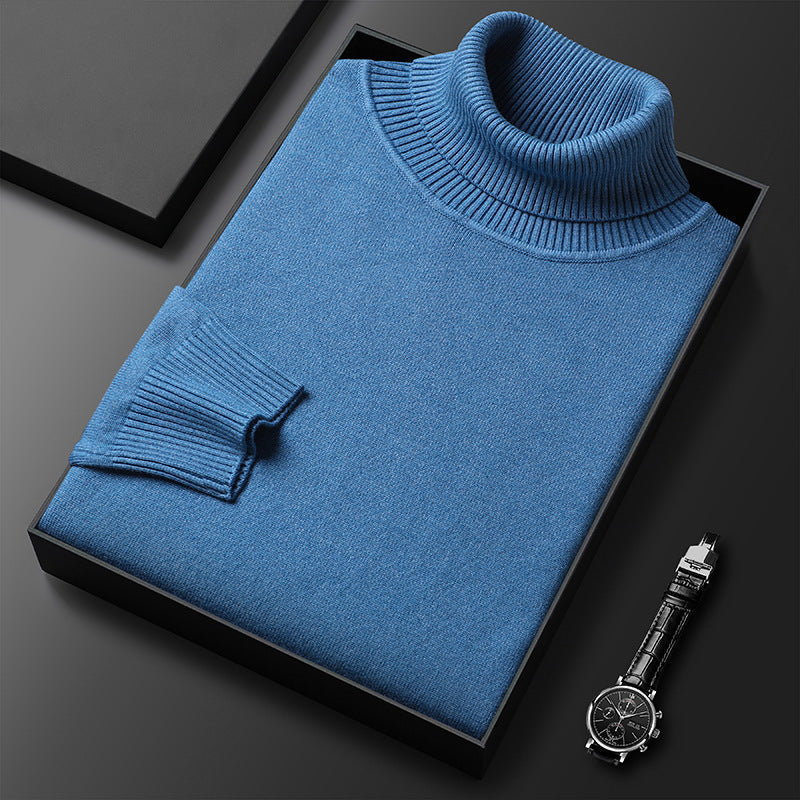 Men’s Warm Turtleneck Sweater | Knit