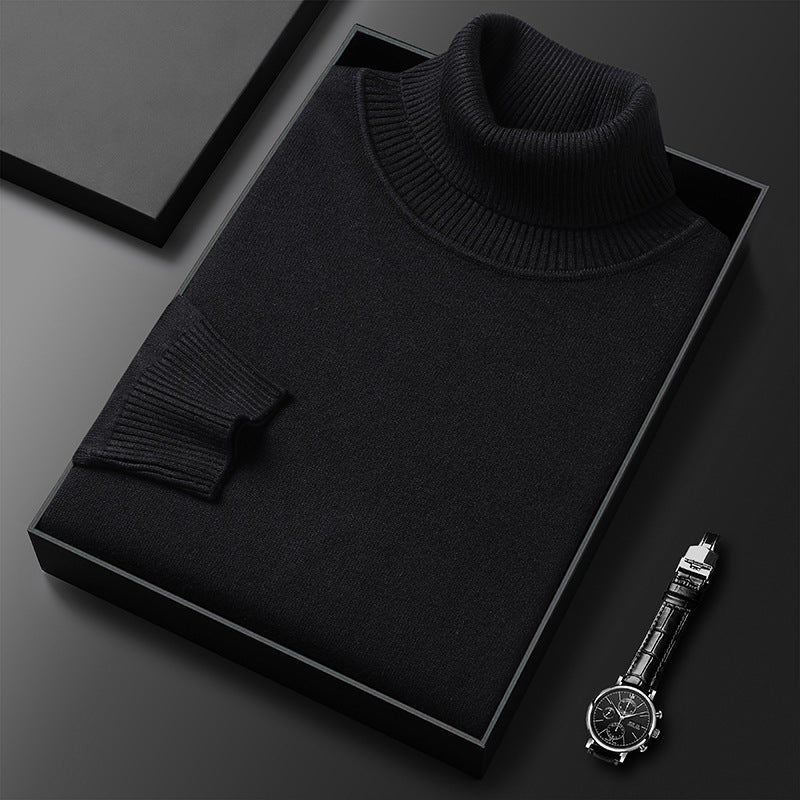 Men’s Warm Turtleneck Sweater | Knit