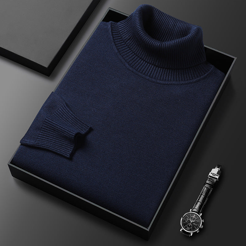 Men’s Warm Turtleneck Sweater | Knit