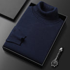 Men’s Warm Turtleneck Sweater | Knit