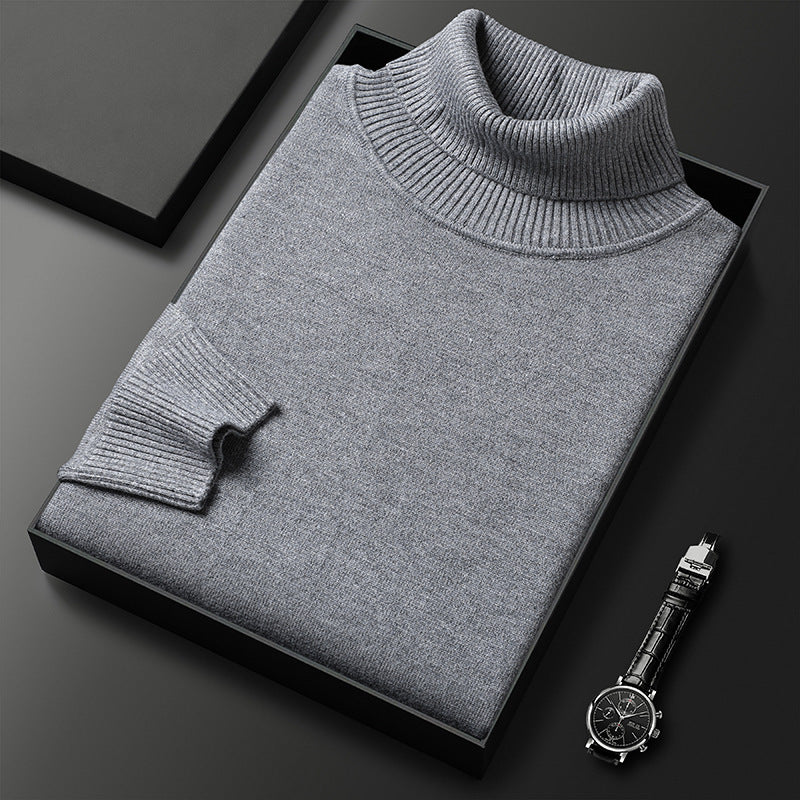 Men’s Warm Turtleneck Sweater | Knit