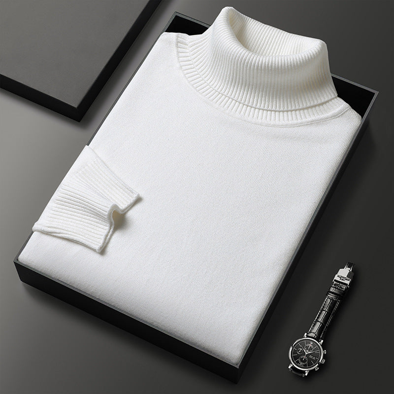 Men’s Warm Turtleneck Sweater | Knit