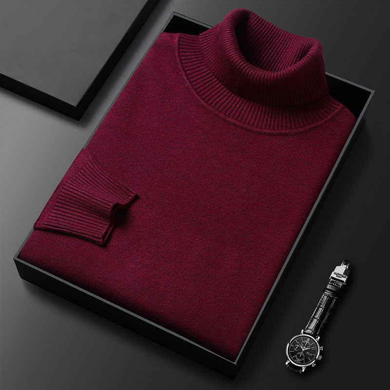 Men’s Warm Turtleneck Sweater | Knit