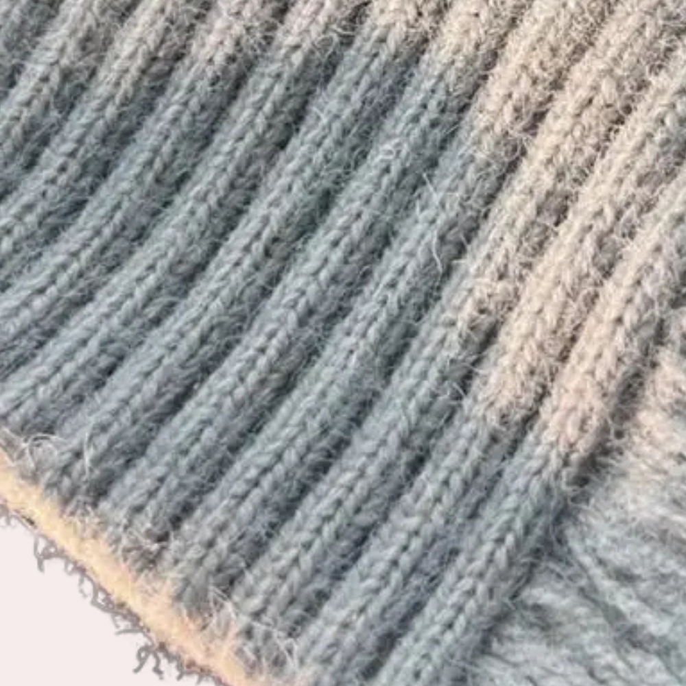 Men’s Ripped Long-Sleeve Sweater | Knit